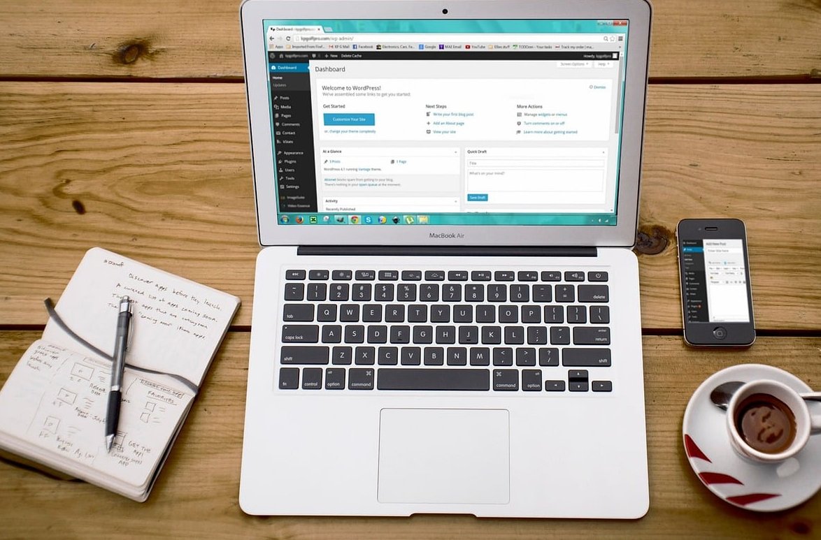 docker wordpress laptop