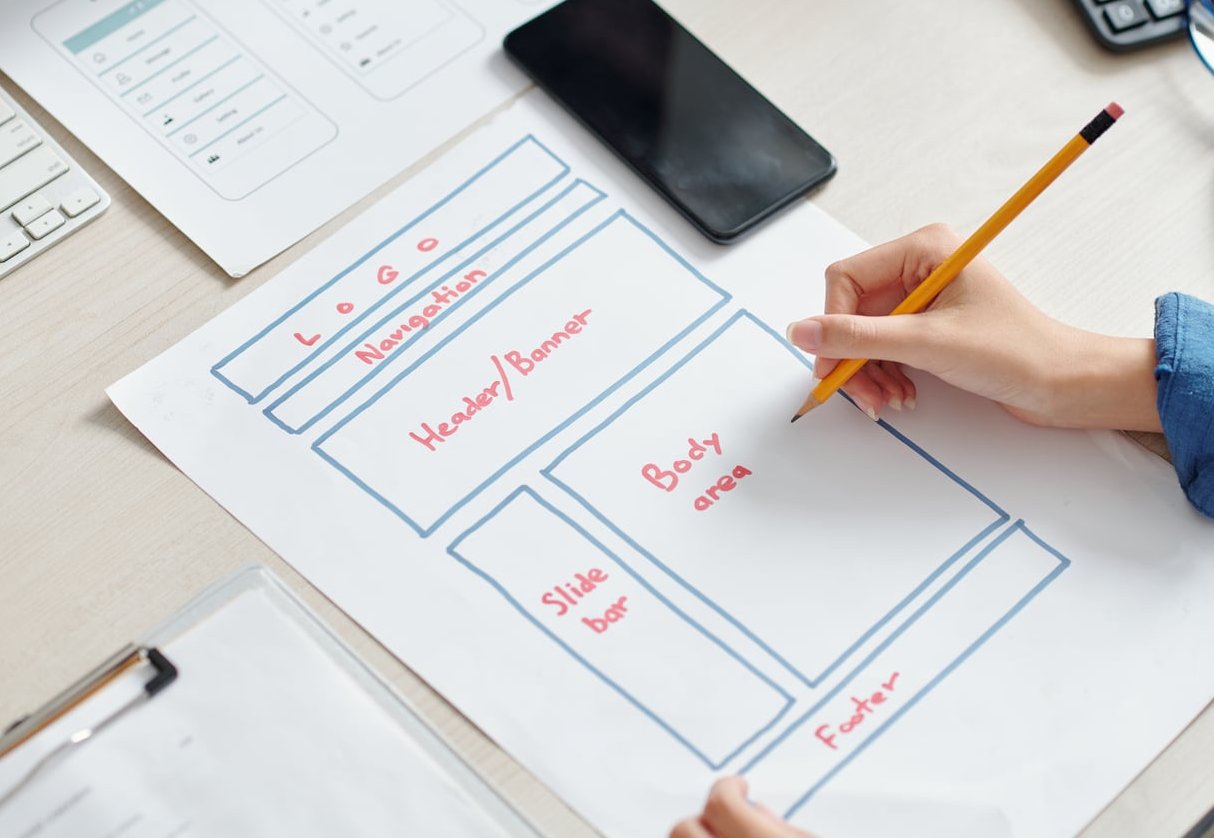 website navigation menu