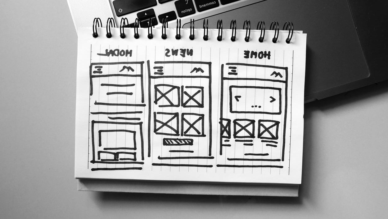 website navigation menu