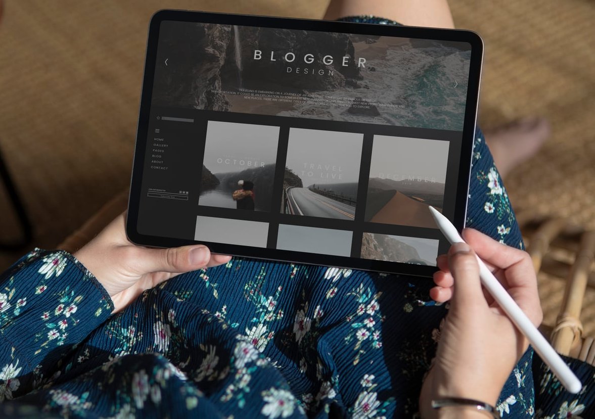 website navigation menu